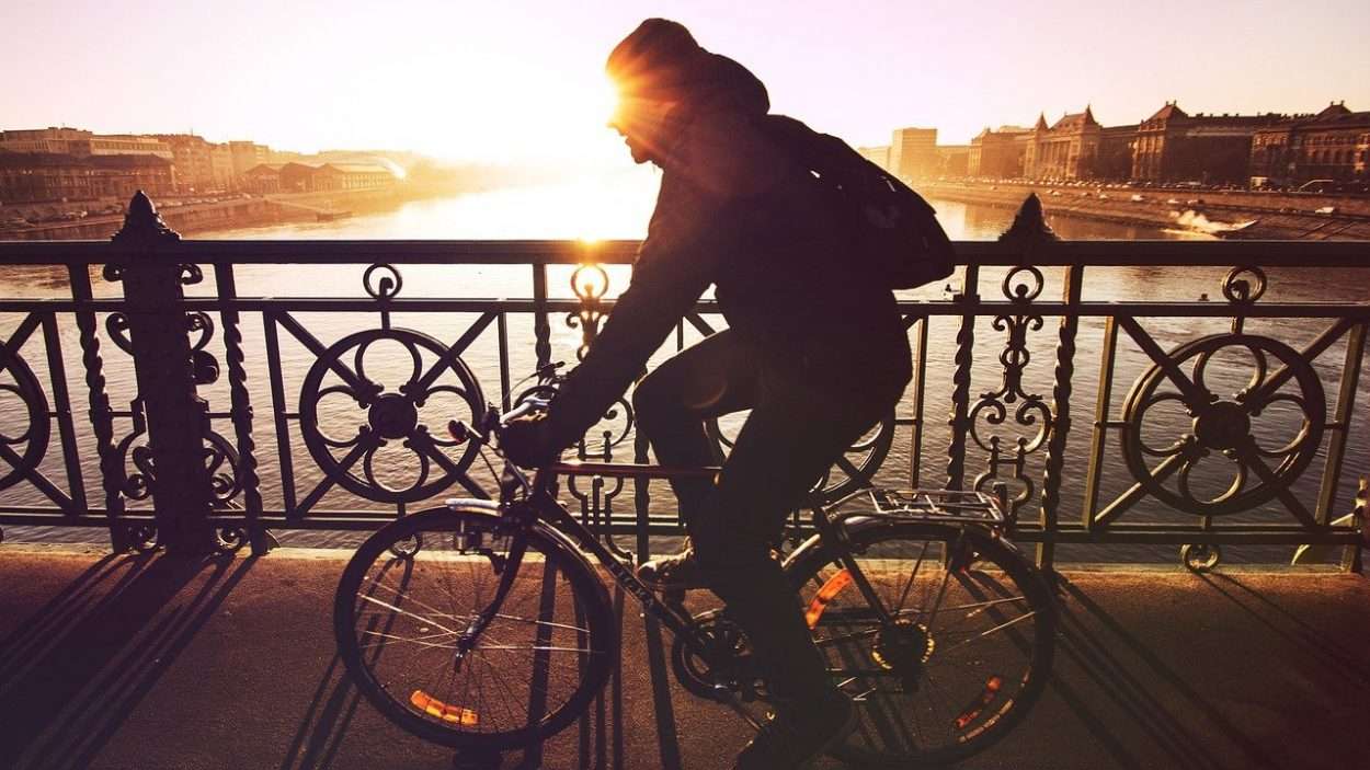 How To Fit Fitness Into Your Day As a 9-5er cycling