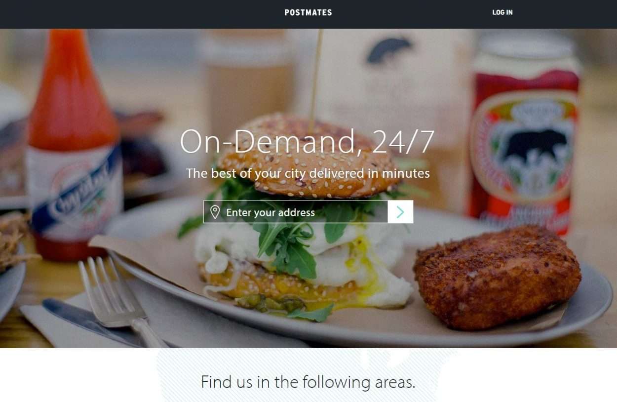 postmates website