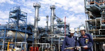 Oil and gas plant