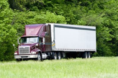 burgandy-tractor-trailer