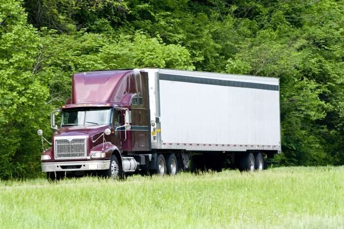 burgandy-tractor-trailer