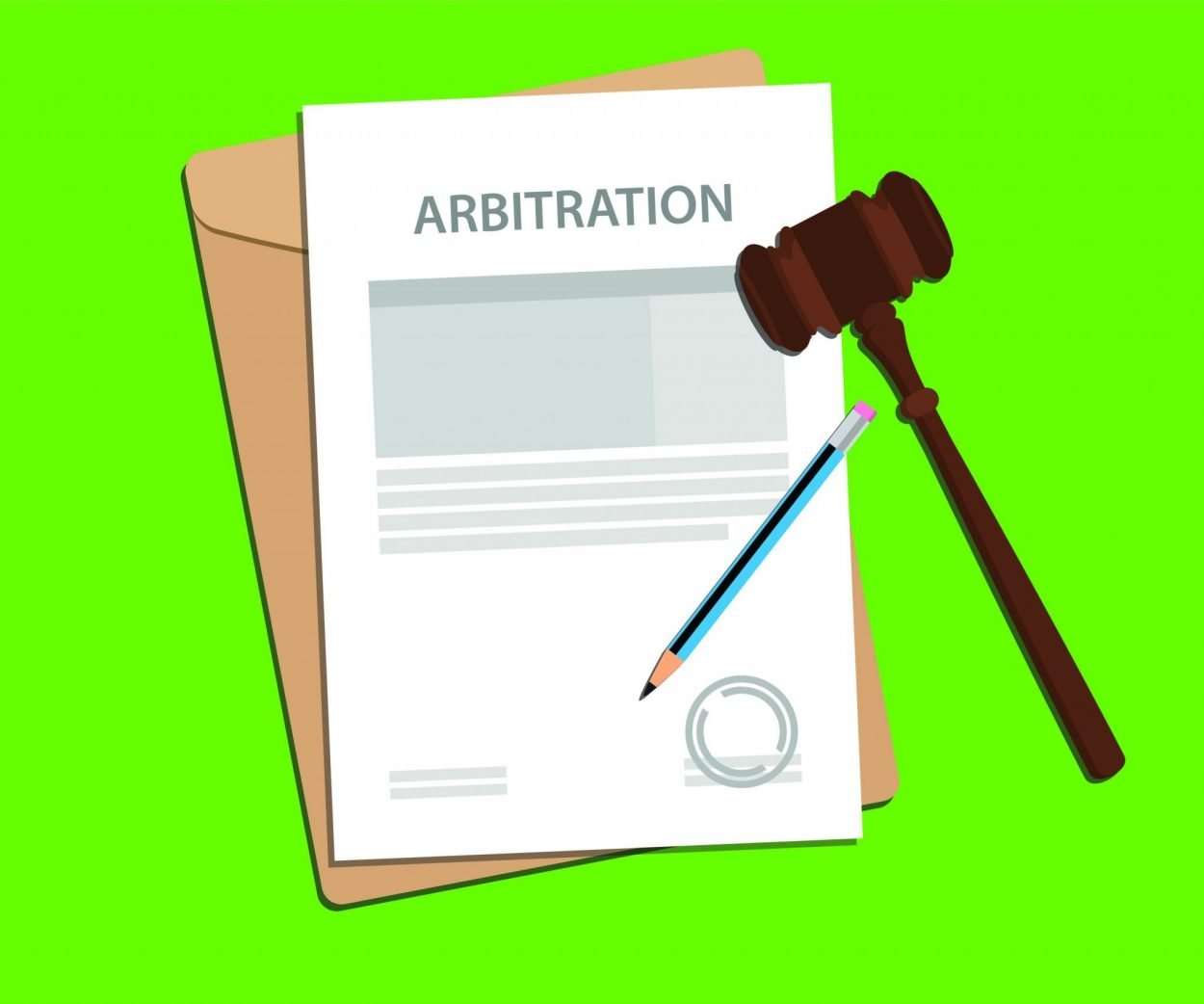 District court denies motion to compel arbitration because Defendant was a non-signatory to the relevant arbitration agreement and Plaintiff did not meet its burden in showing that it was acting as agent for one of the other signatories arbitration agreement with green background