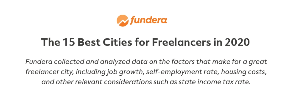 The 15 Best U.S. Cities for Freelancers in 2020