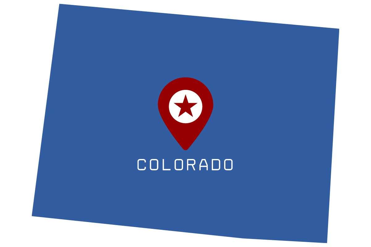 Colorado Supreme Court: independent contractor status dependent on totality of the circumstances map of the state of Colorado